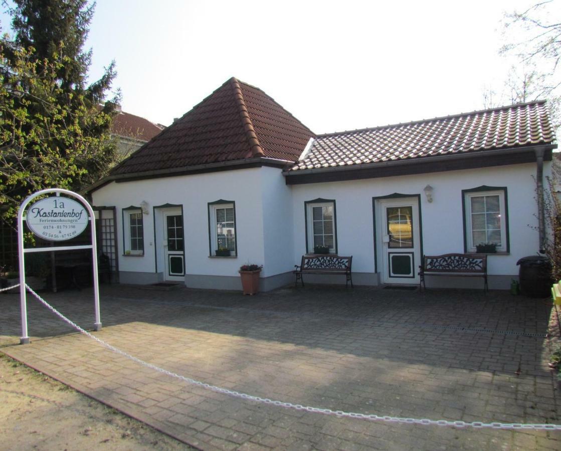 Kastanienhof Luebben Apartment Luaran gambar
